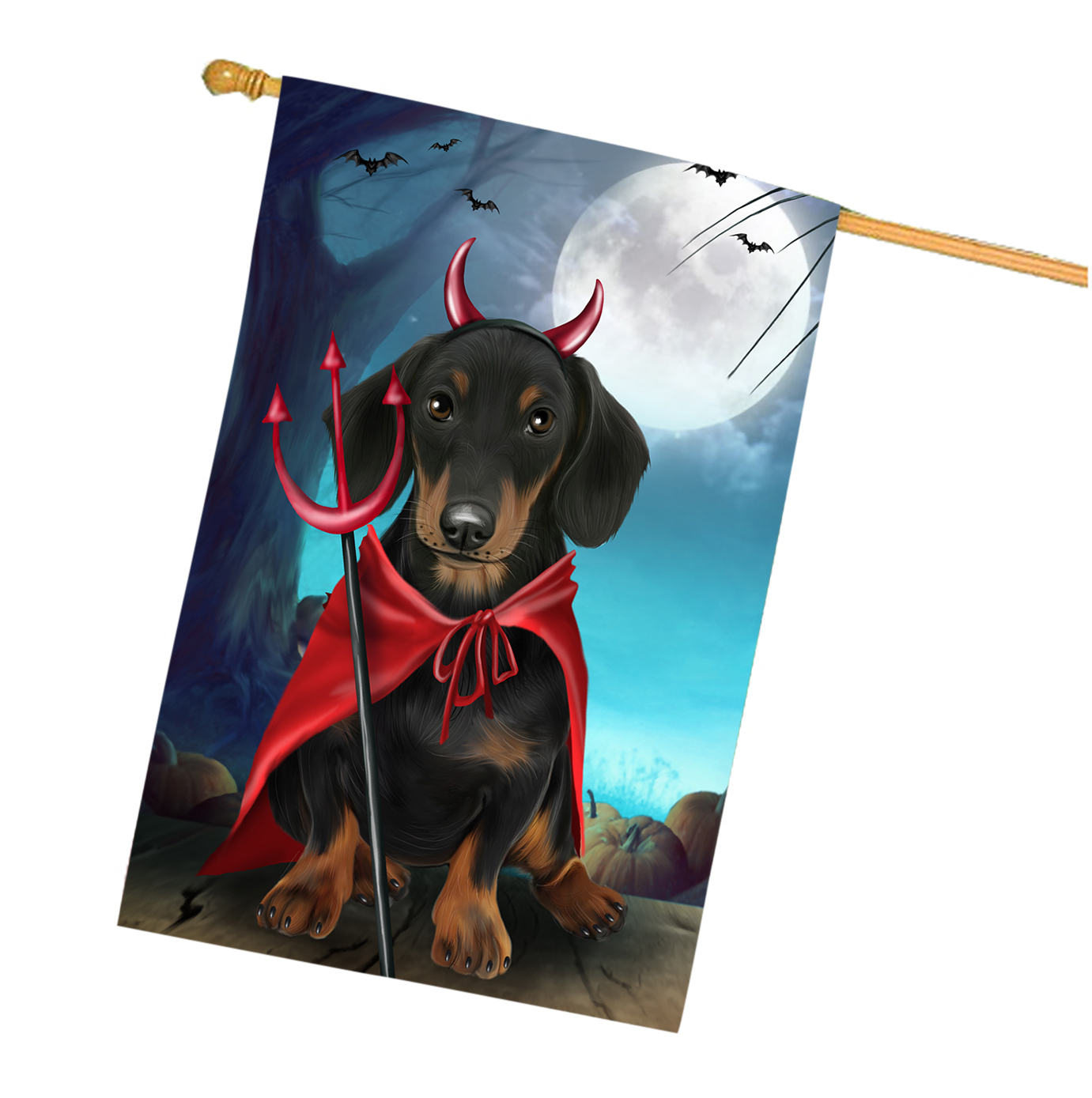 Dachshund Dog House Flag Holiday Double Sided 28"x40" Many Designs NWT NEW - Picture 20 of 95