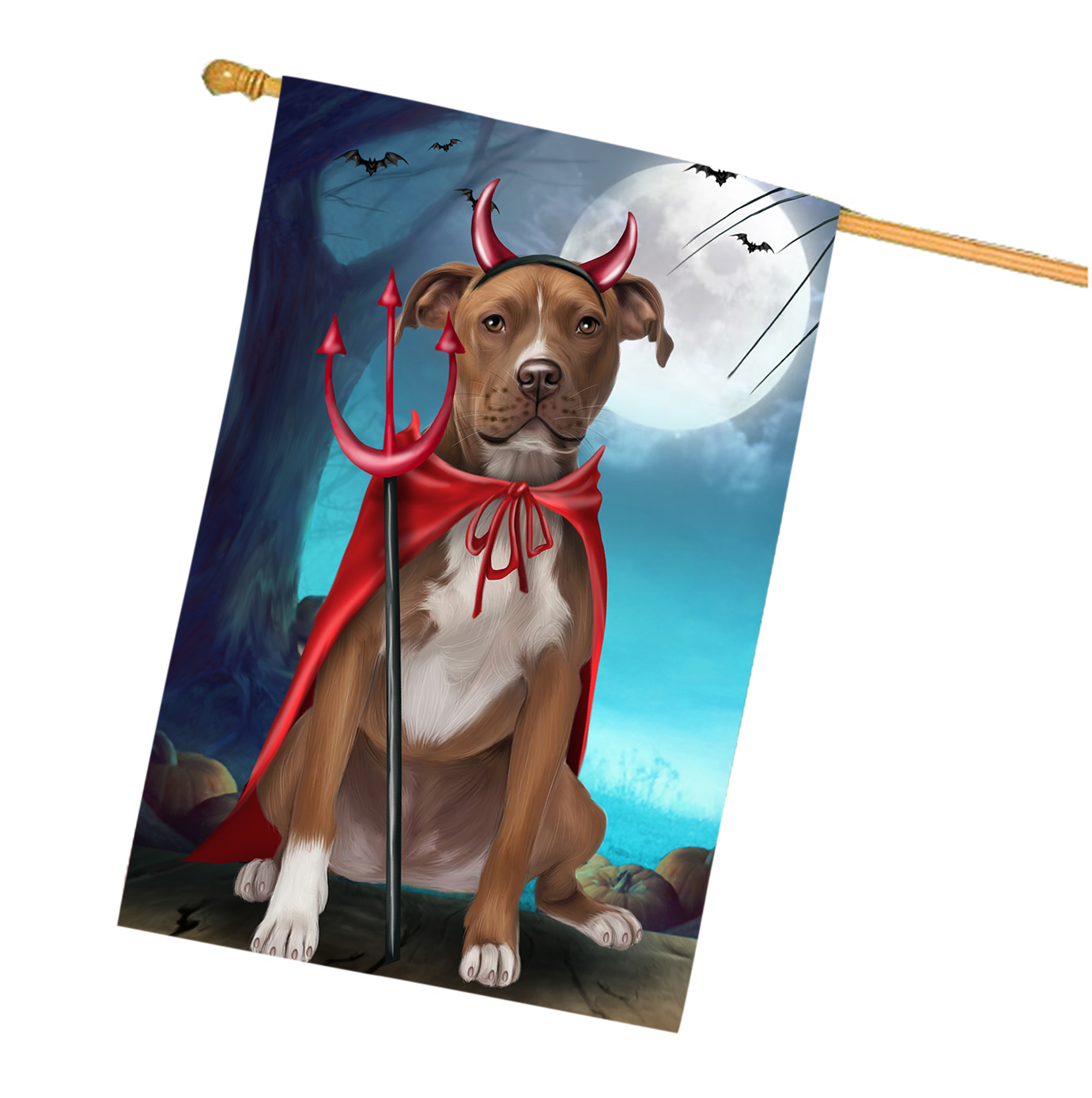 Pitbull Hundehaus Flagge Urlaub doppelseitig 28""x40"" viele Designs neu mit Etikett NEU - Bild 19 von 106