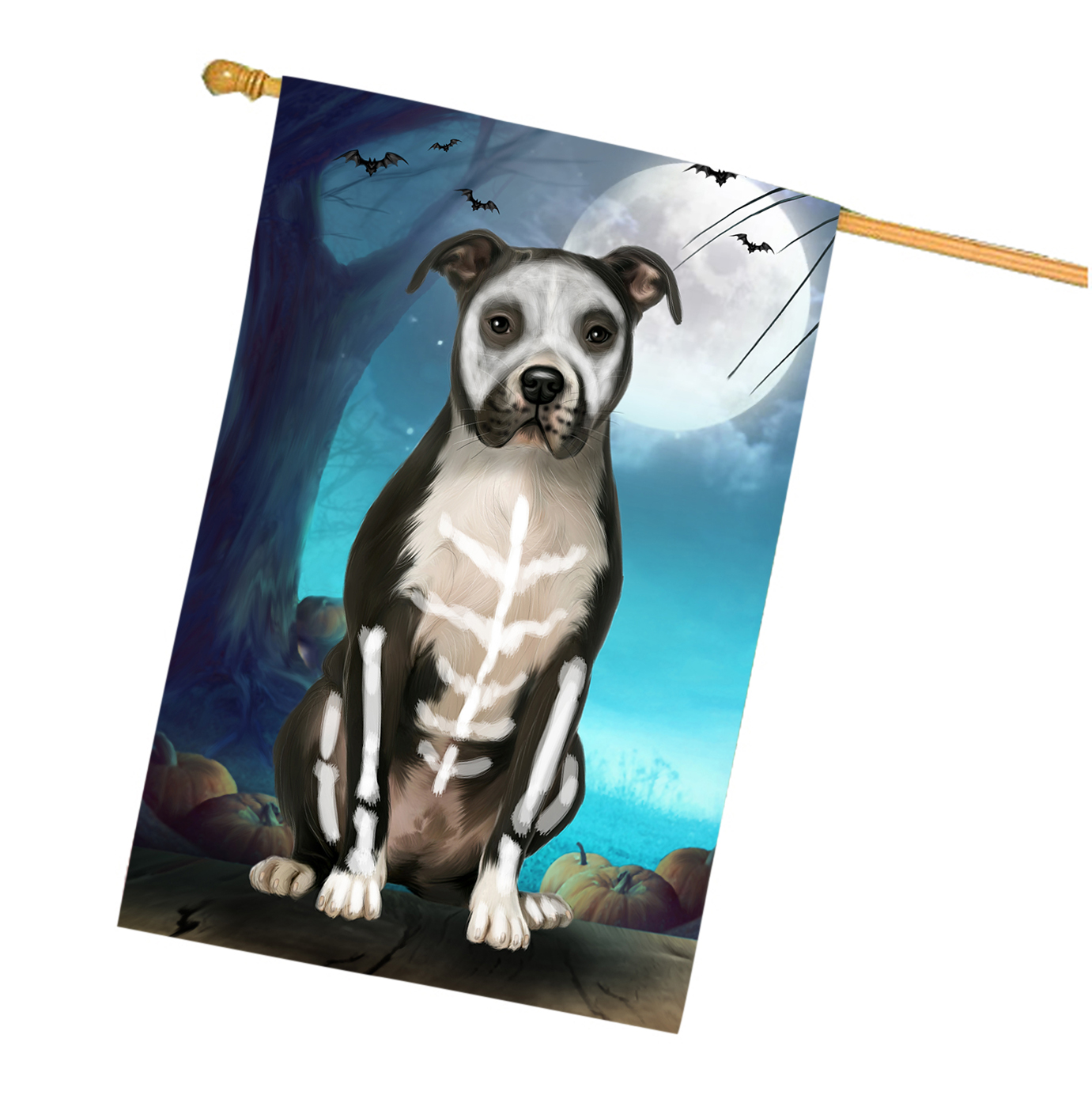 Pitbull Hundehaus Flagge Urlaub doppelseitig 28""x40"" viele Designs neu mit Etikett NEU - Bild 20 von 106